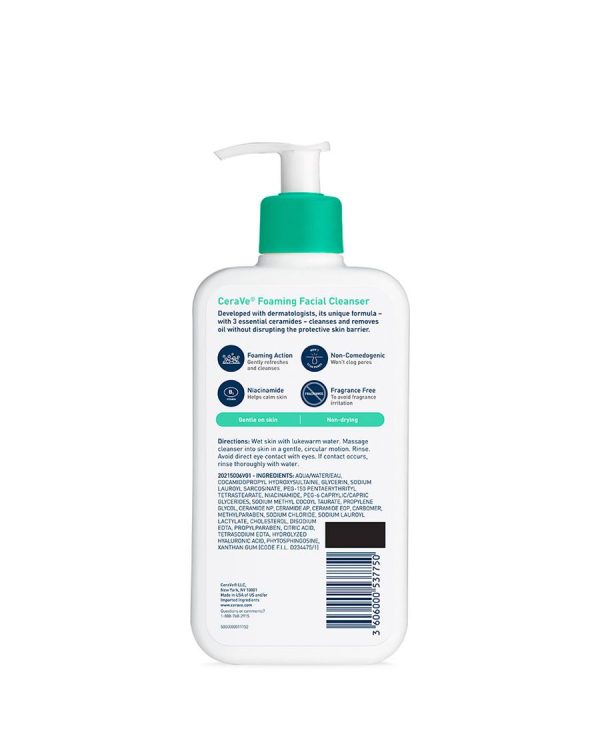 CeraVe Foaming Facial Cleanser 473ml F