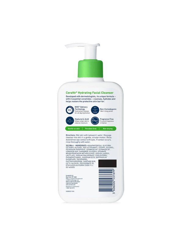 CeraVe Hydrating Facial Cleanser 236ml F