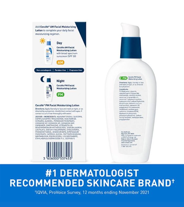 CeraVe Facial Moisturizing Lotion SPF 30 PM 89ml