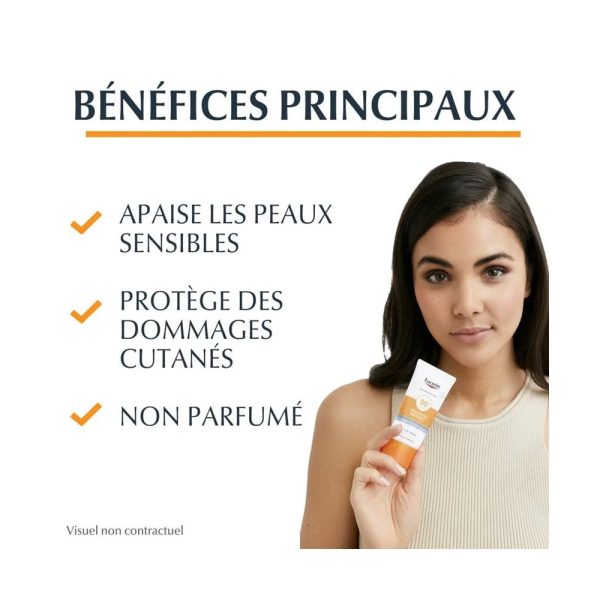 Eucerin Sun Protection Sensitive Protect Peau Sensible Cream SPF 50+ 50ml