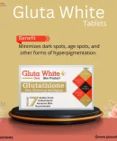 Gluta White Glutathione 500 mg Whitening Tablets – Skin Brightening & Anti-Aging