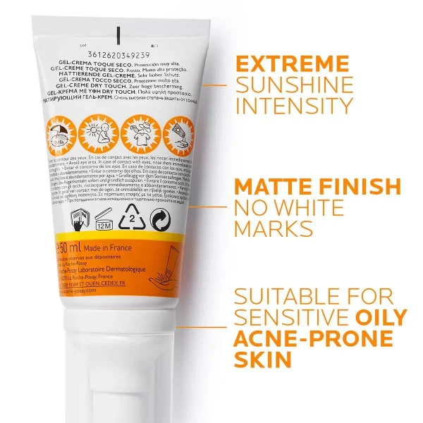 La Roche Gel Cream Sensitive Oily Skin 50+ 50ml