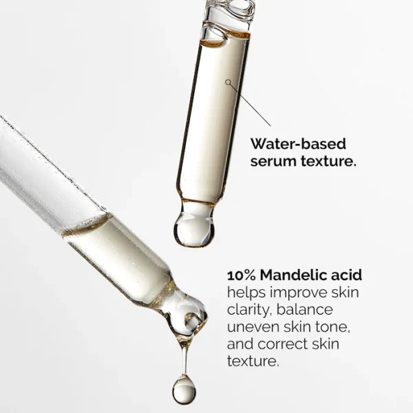 Mandelic Acid 10% + HA Gentle Facial Exfoliating Serum for Hydration