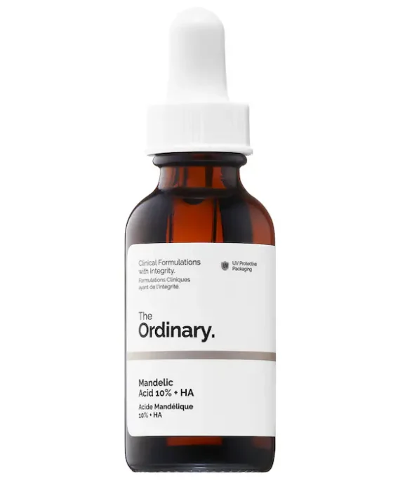 Mandelic Acid 10% + HA Gentle Facial Exfoliating Serum for Hydration