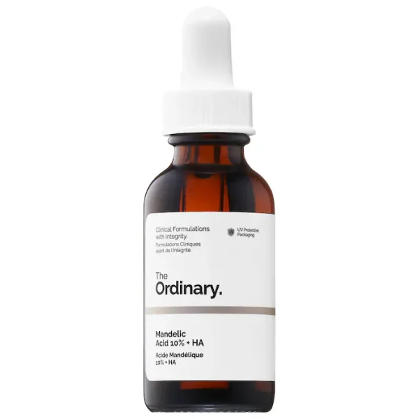 Mandelic Acid 10% + HA Gentle Facial Exfoliating Serum for Hydration